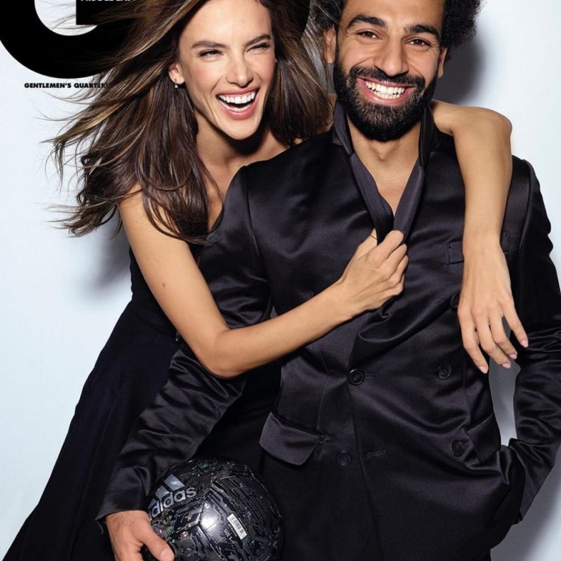 أليساندرا أمبروسيو ومحمد صلاح