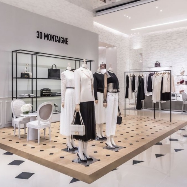 Dior تُقدّم متجرين مؤقتين لـ30 Montaigne في دبي