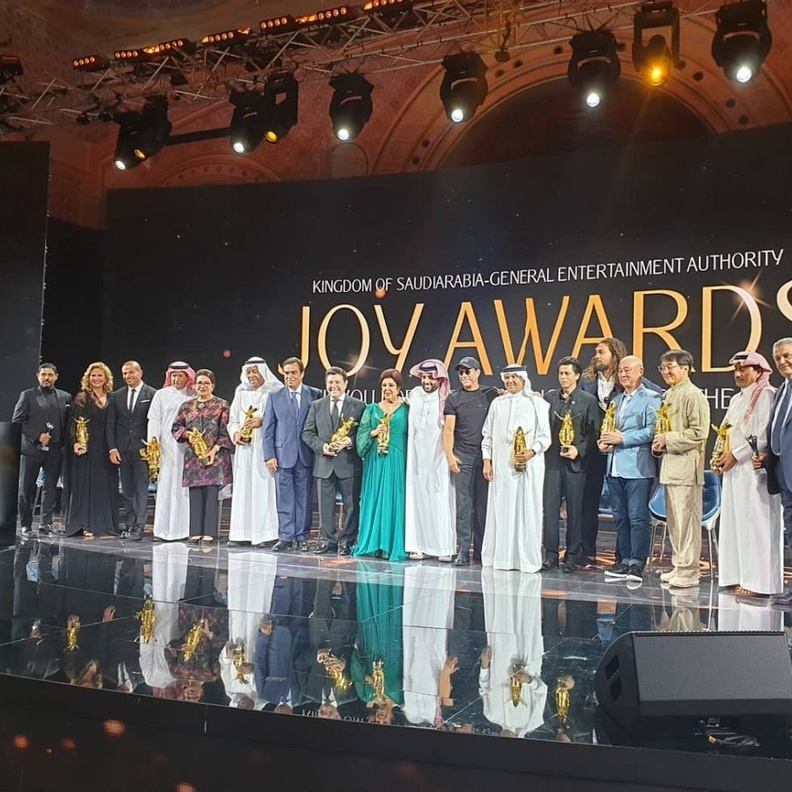 النجوم في منتدى صناعة الترفيه بالرياض