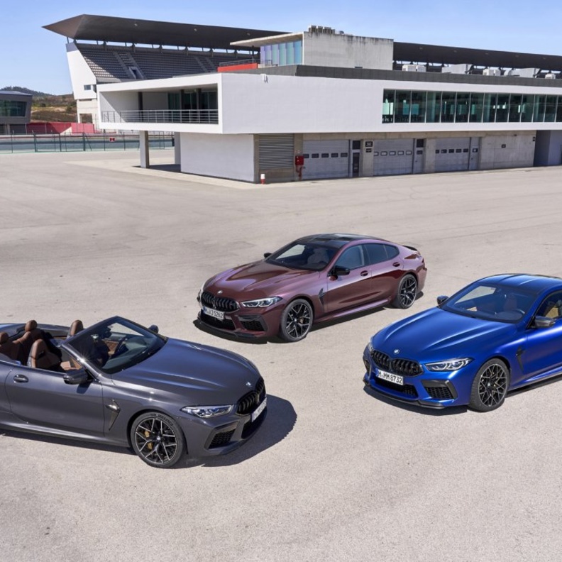 BMW تقدم نسخ الأداء الرياضي المتفوق M على طرزها العام 2020 من سيارتها للفئة الثامنة