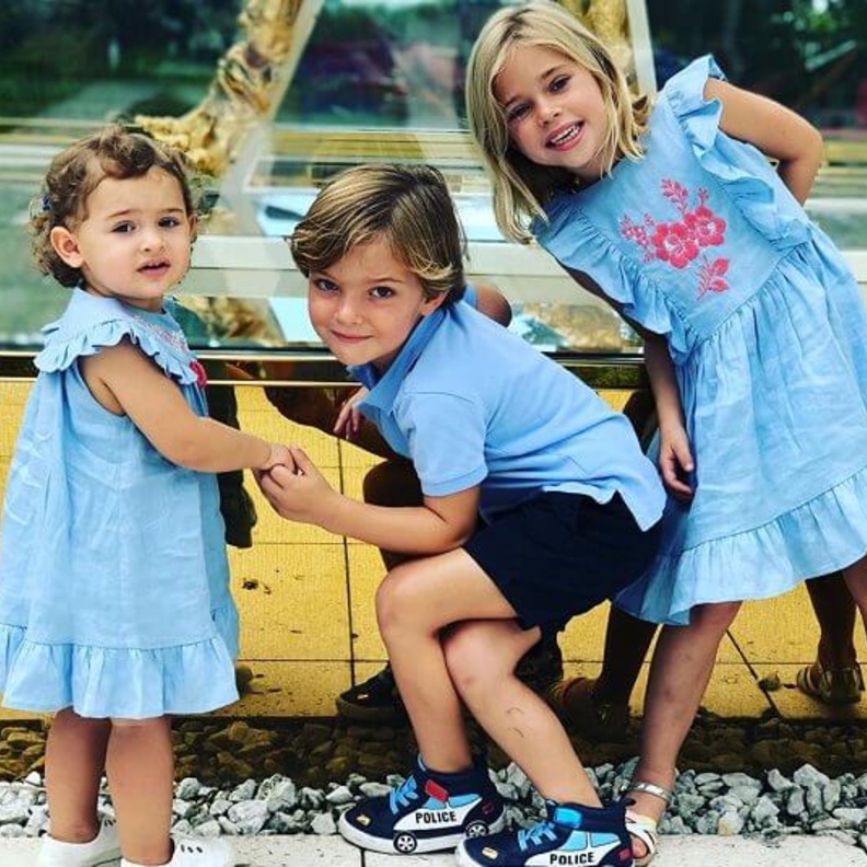 الأميرة مادلين تنشر صورة جديدة لأطفالها الثلاثة