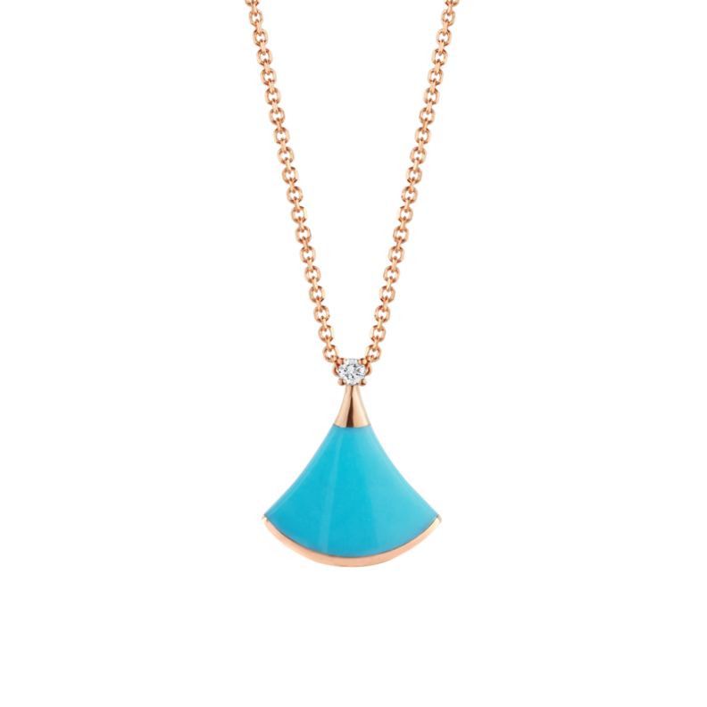  مجوهرات ناعمة للعروس بحجر الفيروز من دار Bvlgari