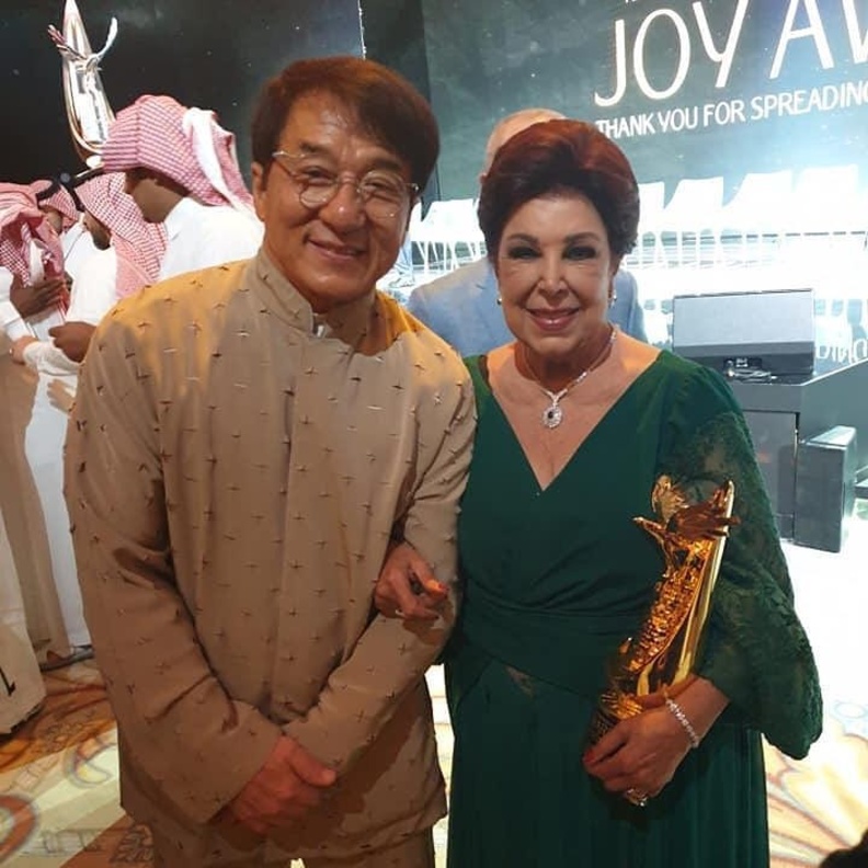 جاكي شان مع رجاء الجداوي