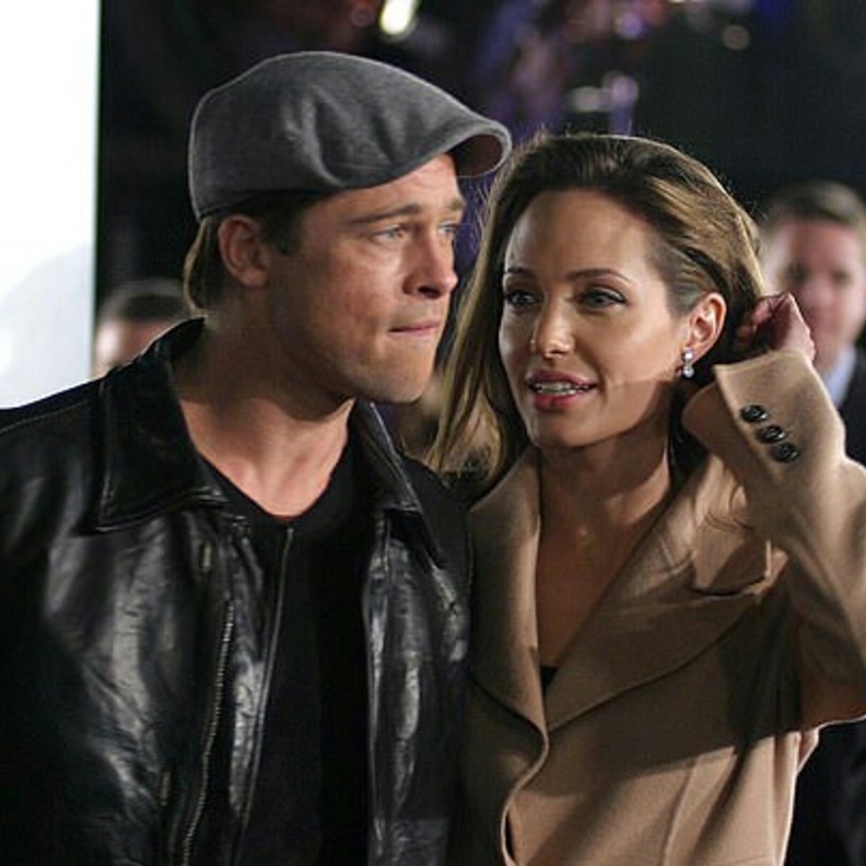 أنجلينا جولي و براد بيت 