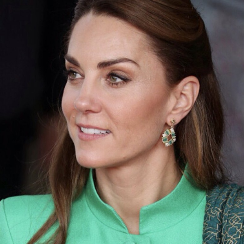 إطلالات كيت ميدلتون الجمالية خلال زيارتها إلى باكستان