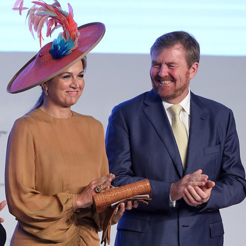 ملكة هولندا في ندوة تكنولوجية في الهند