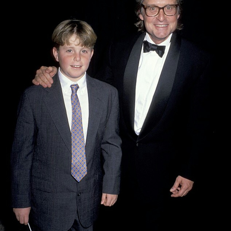 مايكل دوجلاس و  كاميرون دوجلاس 