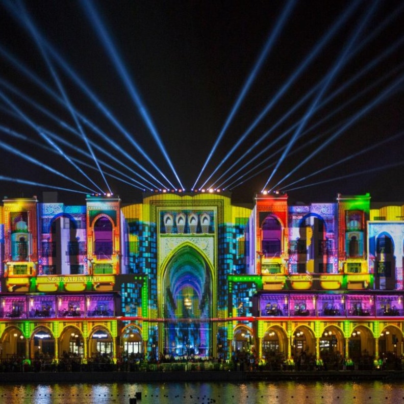 فعاليات متنوعة في انطلاق مهرجان الأضواء الاثنين المقبل بدبي