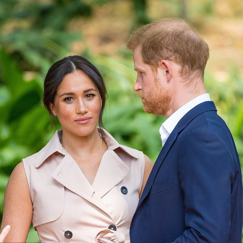 الأمير وليام قلق على الأمير هاري وزوجته ميغان ماركل