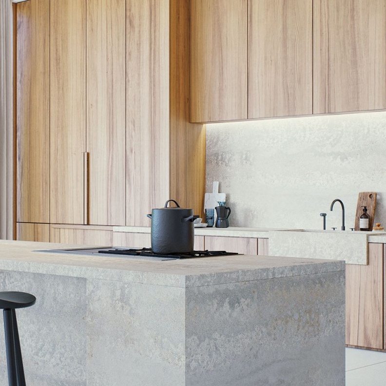 البساطة في تصاميم مطابخ 2020