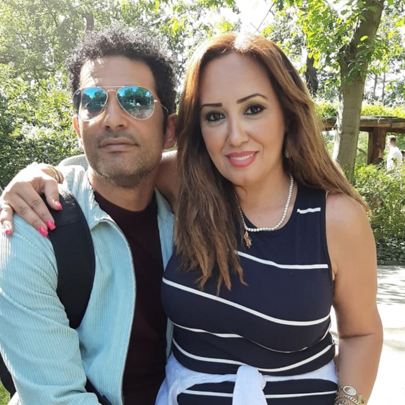 عمرو سعد وزوجته