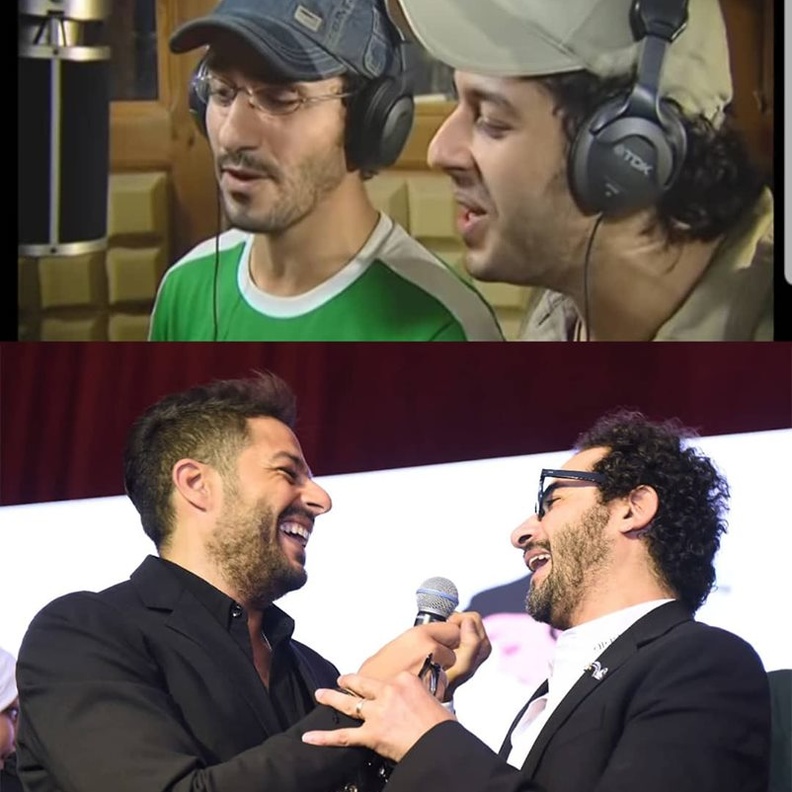 احمد حلمي ومحمد حماقي