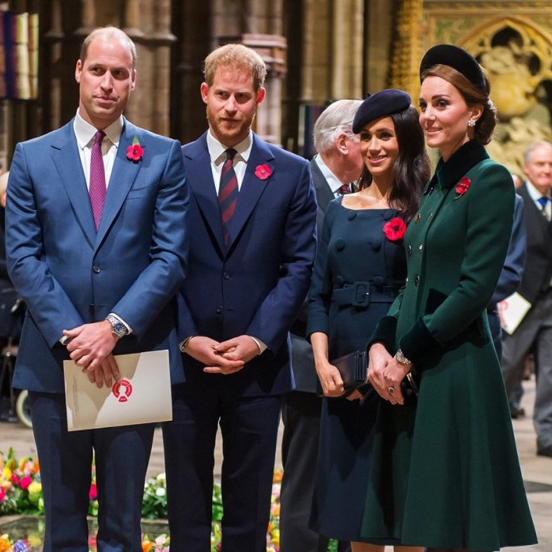 موعد أحدث ظهور رسمي مشترك للرباعي الملكي البريطاني