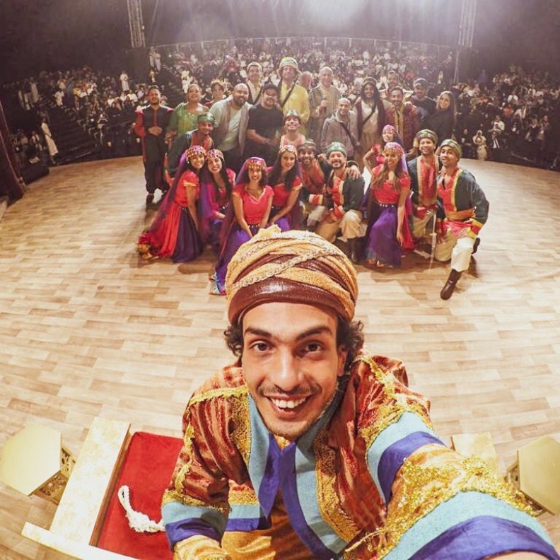 نجوم مسرح مصر في اخر ليلة عرض بموسم الرياض