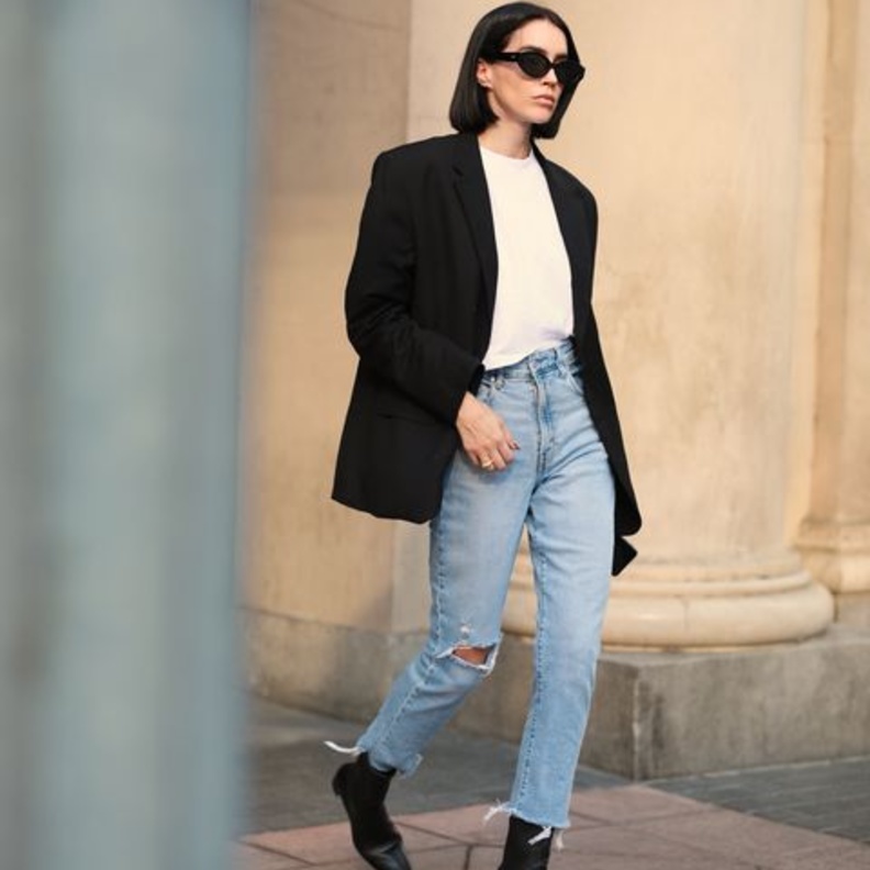 جزمة بكعب منخفض من Aquazzura 