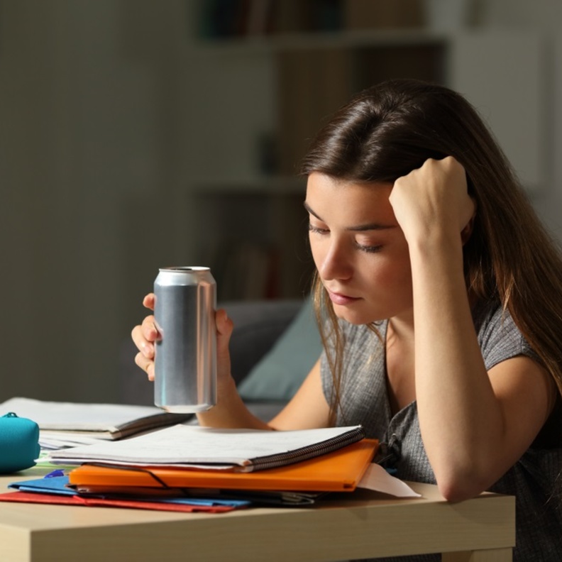اضرار مشروبات الطاقة على الطلاب