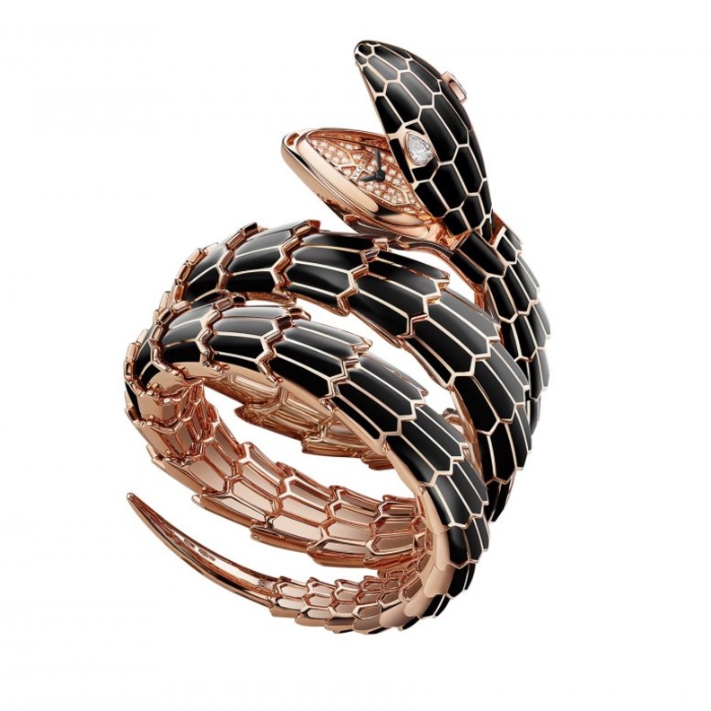 ساعة سرية من مجموعة Bvlgari Serpenti