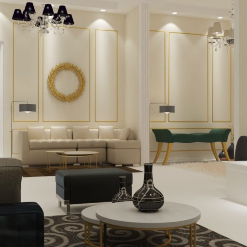  احدى أعمال المهندسة شعاع دغريري