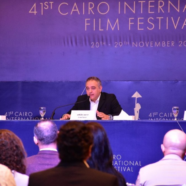 مؤتمر مهرجان القاهرة