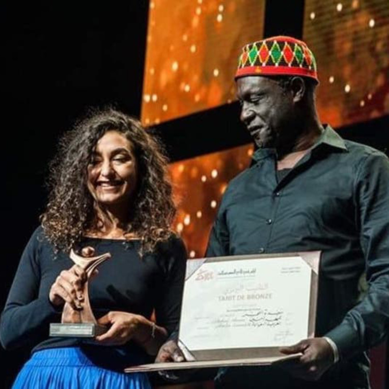  المخرجة السعودية شهد أمين تحصد جائزة جديدة بمهرجان قرطاج السينمائي