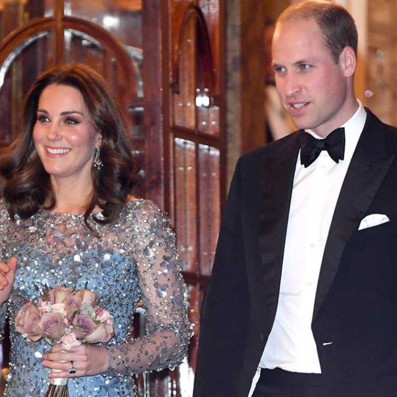 الأمير وليام وكيت ميدلتون سيمثلون العائلة المالكة في حفل Royal Variety