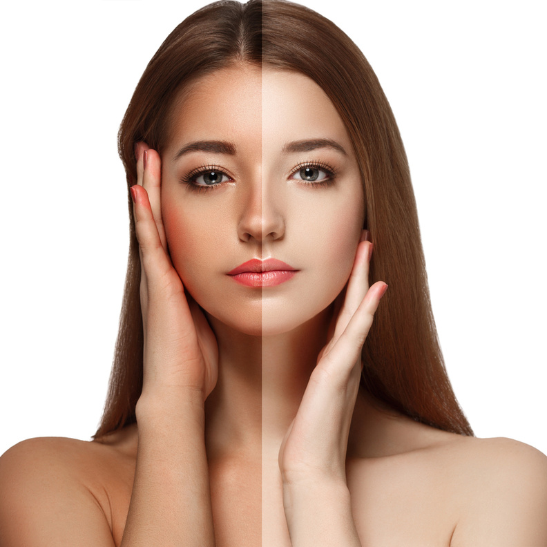 تسمير البشرة