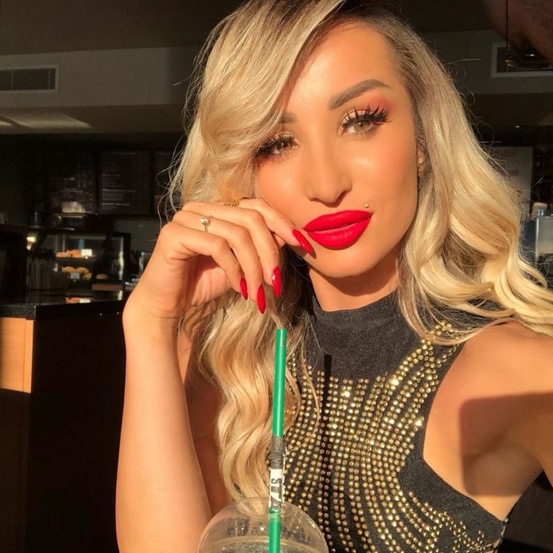 مايا نعمة تحتفل بزواجها من مدربها الرياضي