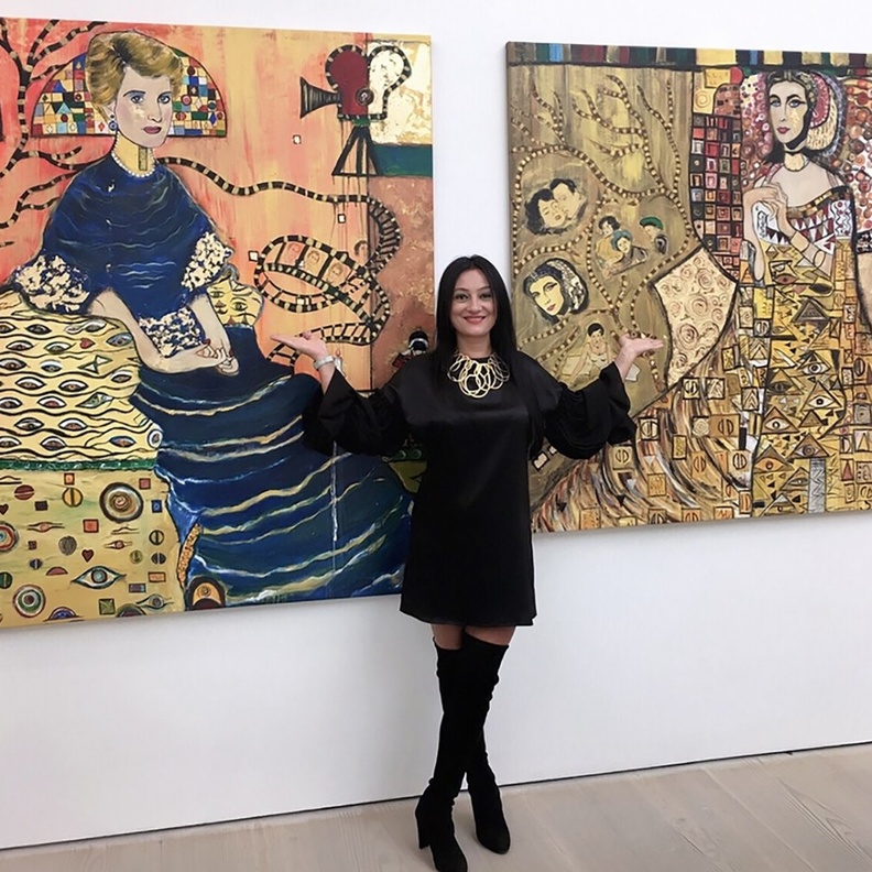  الفنانة سوزي ناصيف