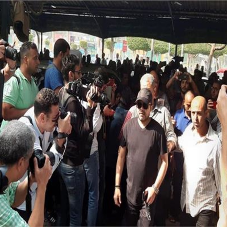 جنازة هيثم احمد زكي