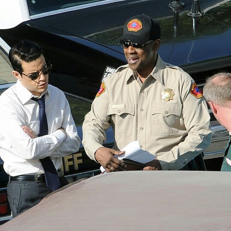 رامي مالك و دينزل واشنطن 