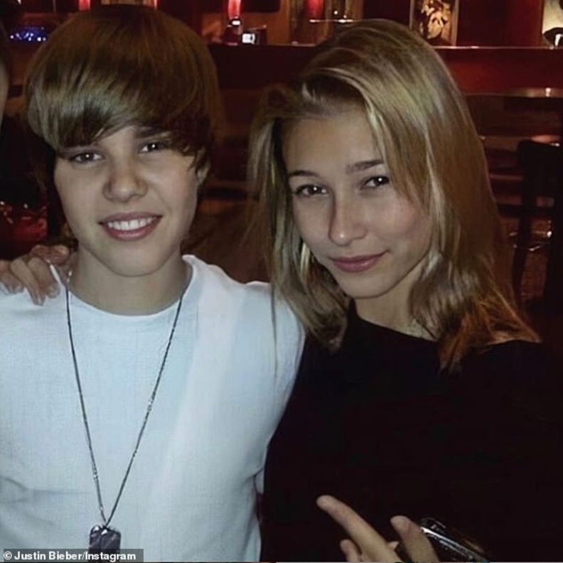 جاستن بيبر و هايلي بالدوين 