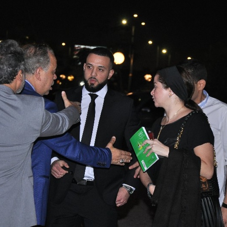 الاخ غير الشقيق لهيثم احمد زكي