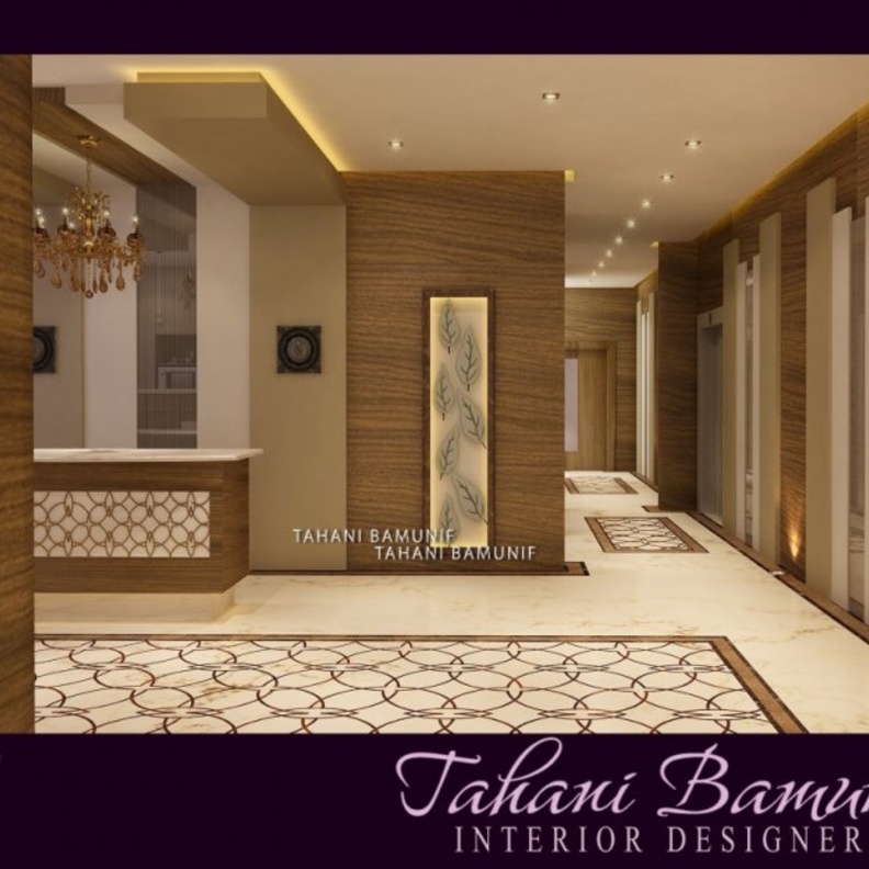 احدى تصاميم المصممة الداخلية تهاني بامنيف