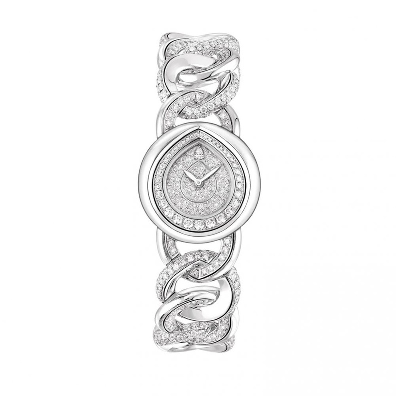 اجمل ساعات الذهب الابيض للعروس من دار بلغاري Bvlgari