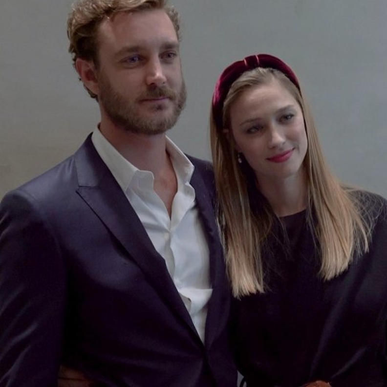  بيير كاسيراجي وزوجته يحضران عرض أزياء أرماني في ميلان