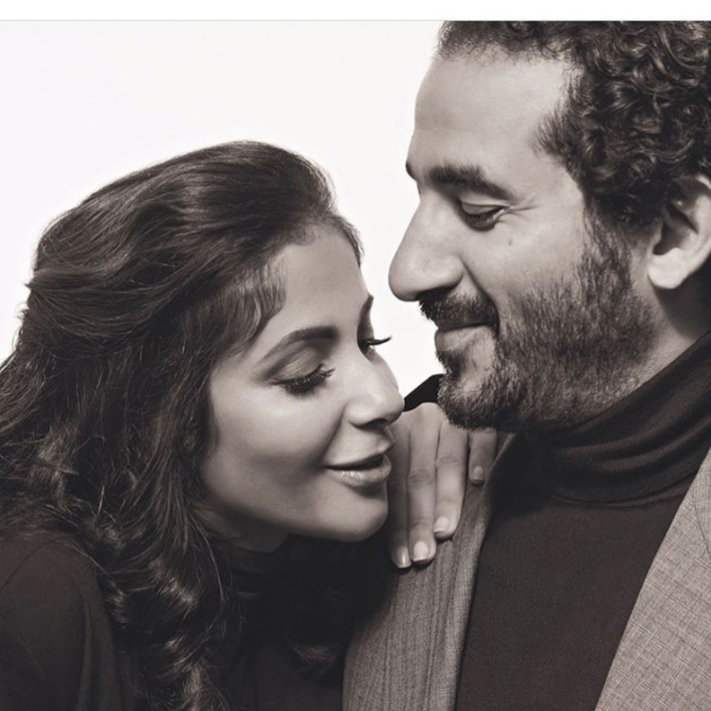 ياسمين صبري تعايد منى زكي و أحمد حلمي 