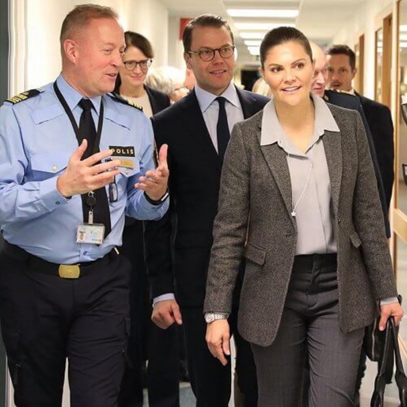  الأميرة فيكتوريا والأمير دانيال يزوران مالمو