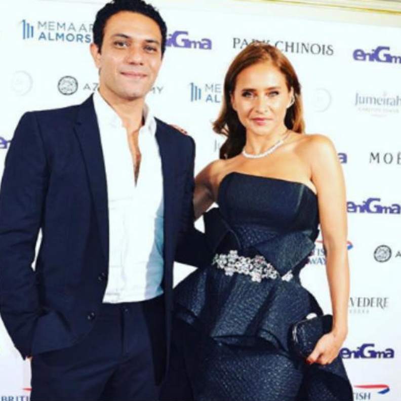 نيللي كريم وأسر ياسين