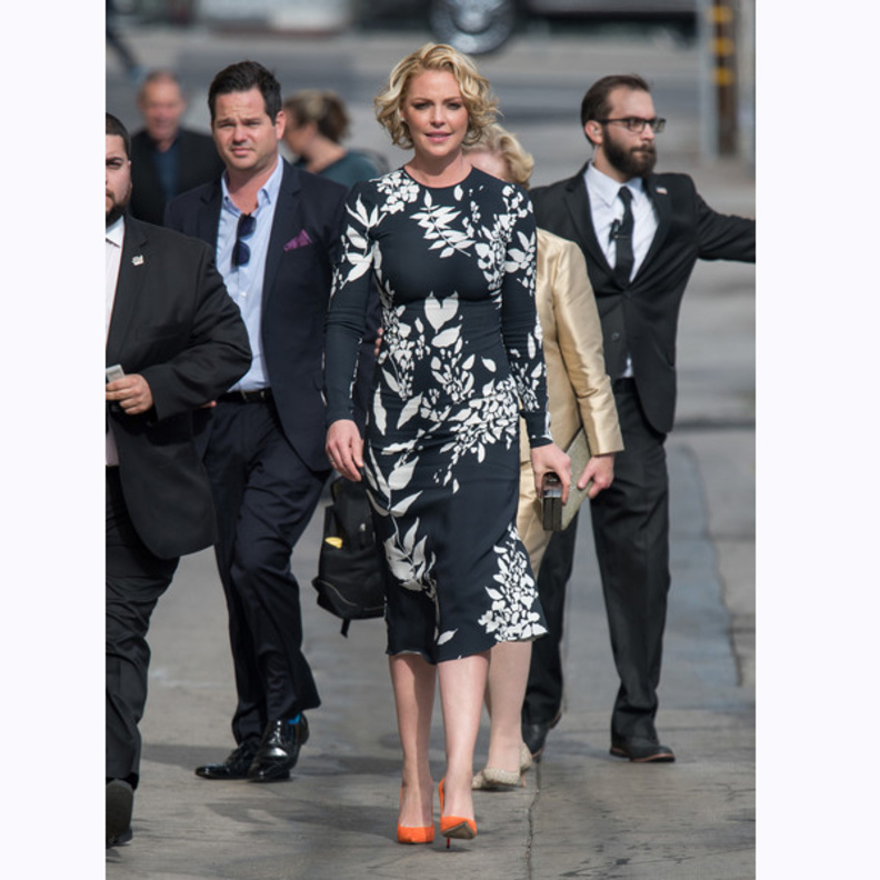 أجمل تصاميم وفساتين كاثرين هيغل في عيد ميلادها