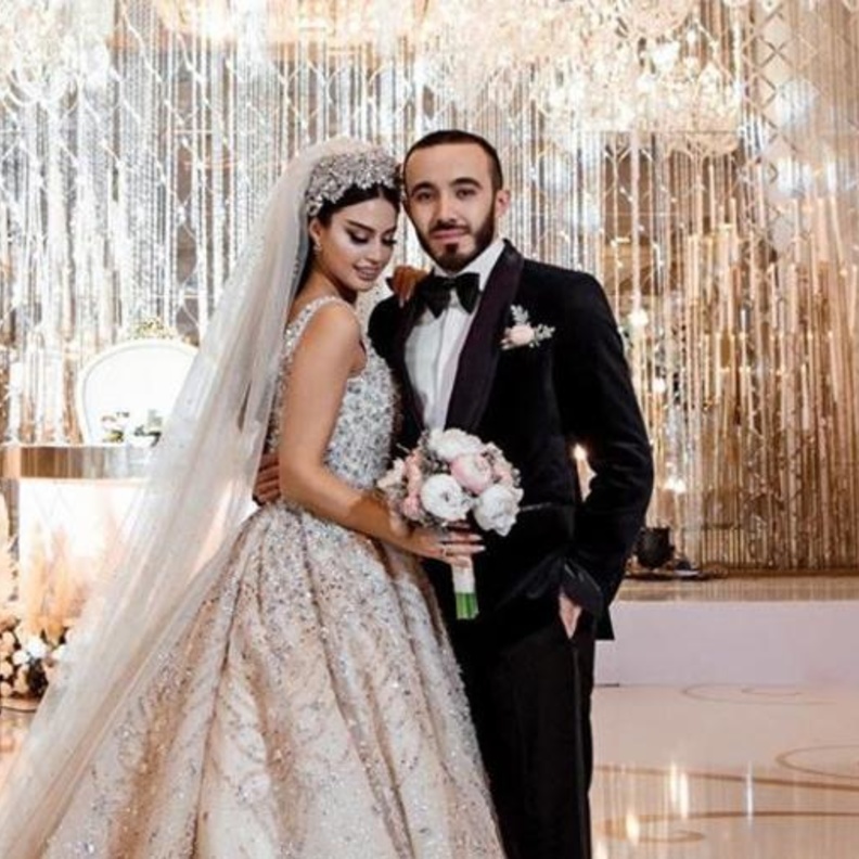 اتسمت اجواء حفل الزفاف بالفخامة