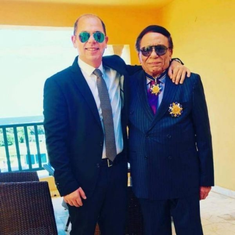 عادل امام ورامي امام