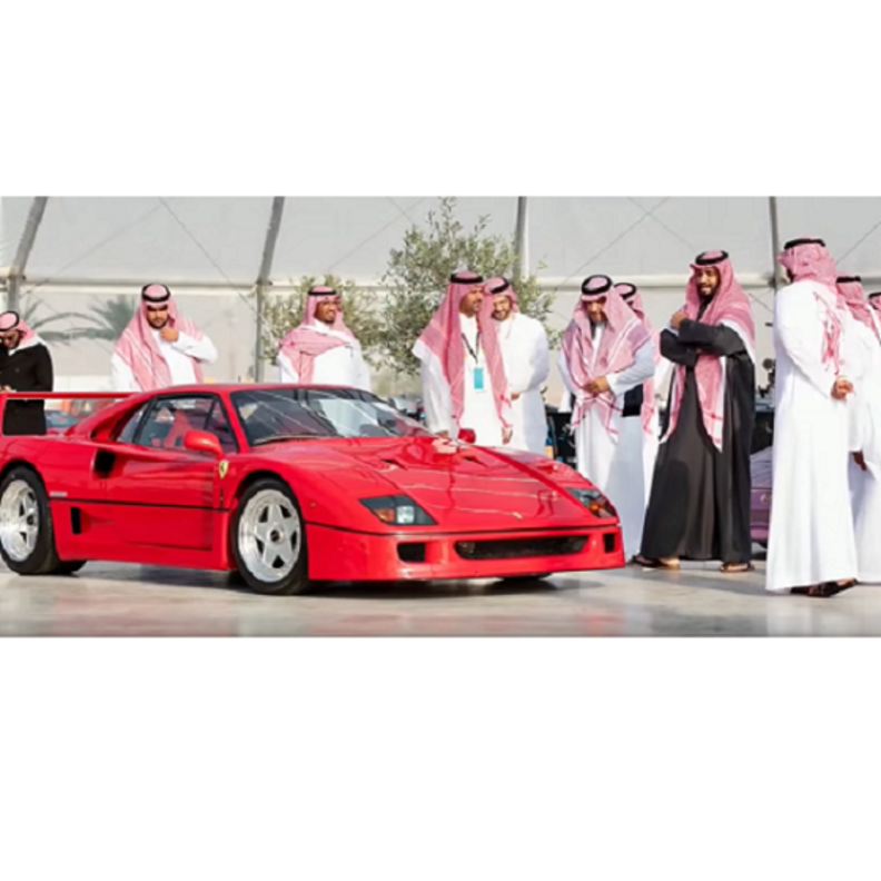 زيارة ولي العهد الأمير محمد بن سلمان لمعرض الرياض للسيارات ضمن فعاليات موسم الرياض