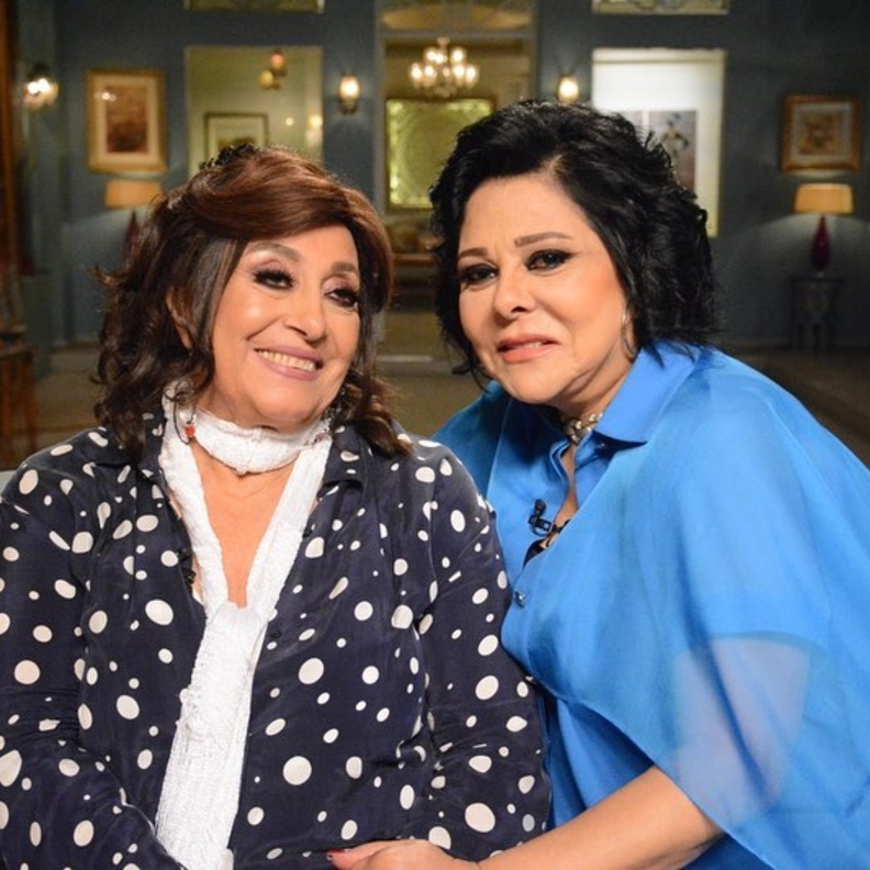 سهير المرشدي مع اسعاد يونس