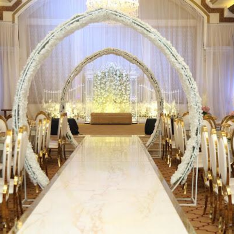 ديكور بتنسيق منظمة الاعراس السعودية لمياء السريحي