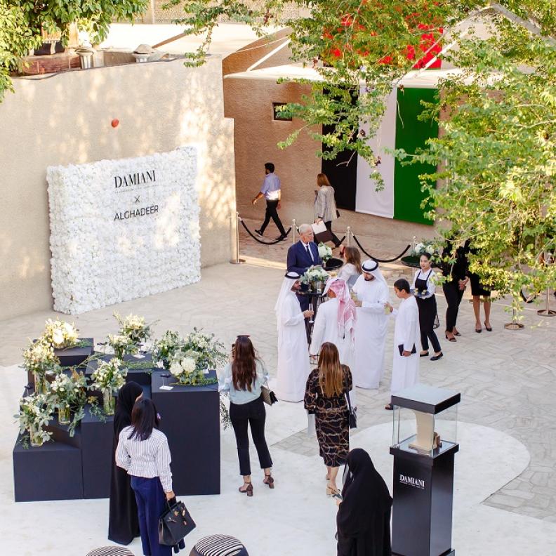 الشيخة شمسة ترعى التعاون بين "مؤسسة الغدير " و"دامياني" 