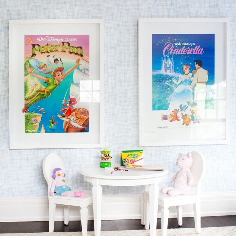 أجواء فيلم frozen يطغى على ديكور غرفة نوم بنات