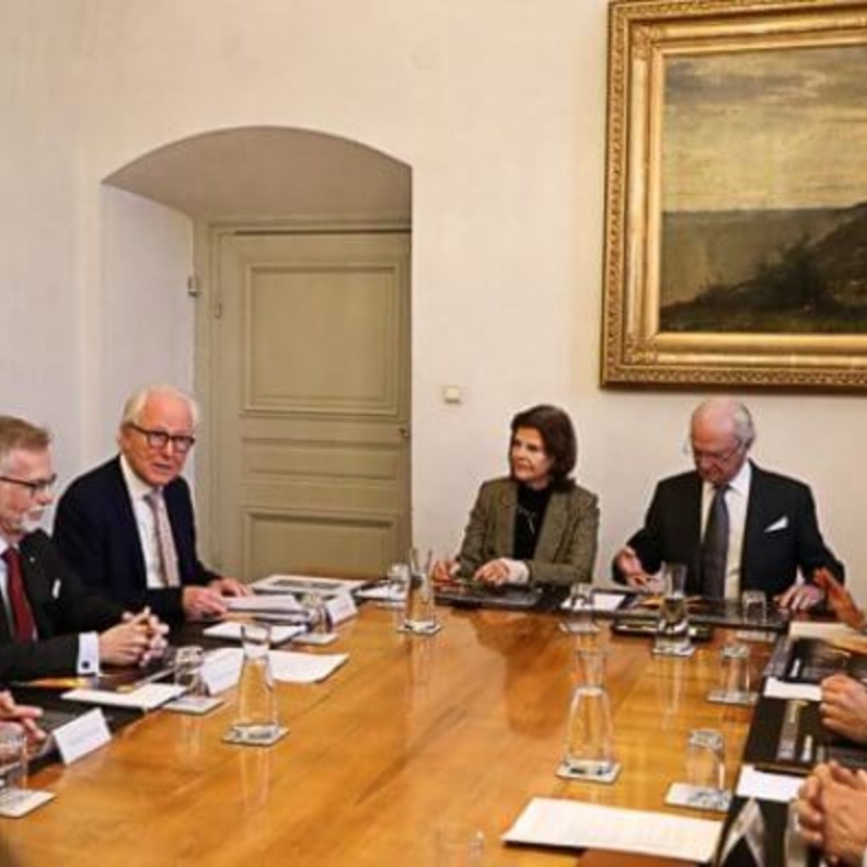 ملك وملكة السويد يستضيفان الاجتماع التحضيري لحفل جوائز نوبل لعام 2019