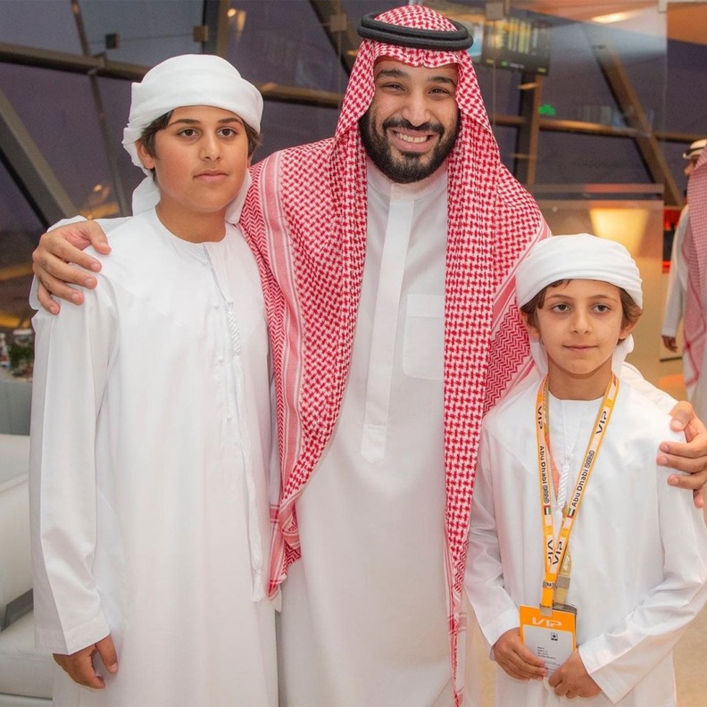 الأمير محمد بن سلمان شهد نهائيات فورمولا 1 2019 في أبو ظبي
