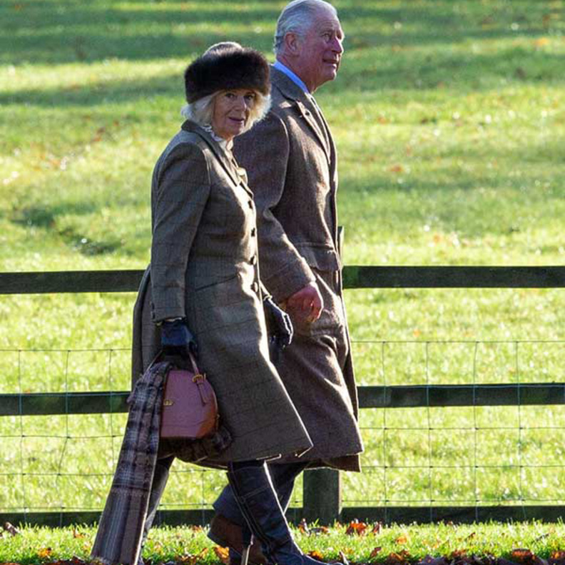  أحد ظهور للأمير تشارلز ودوقة كورنوال في ساندرينجهام