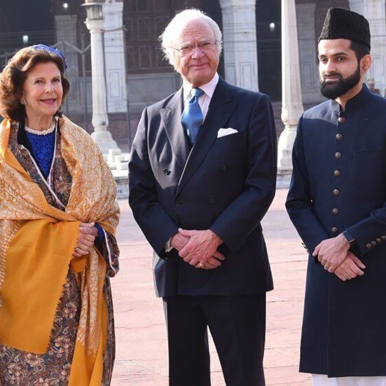 الرئيس الهندي يستقبل ملك السويد بمراسم رسمية